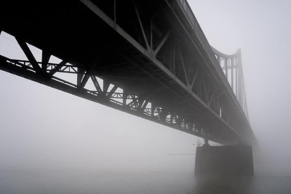 A foggy day