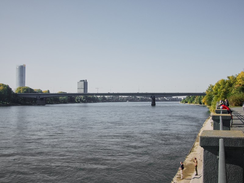 View of Konrad-Adenauer-Bridge
