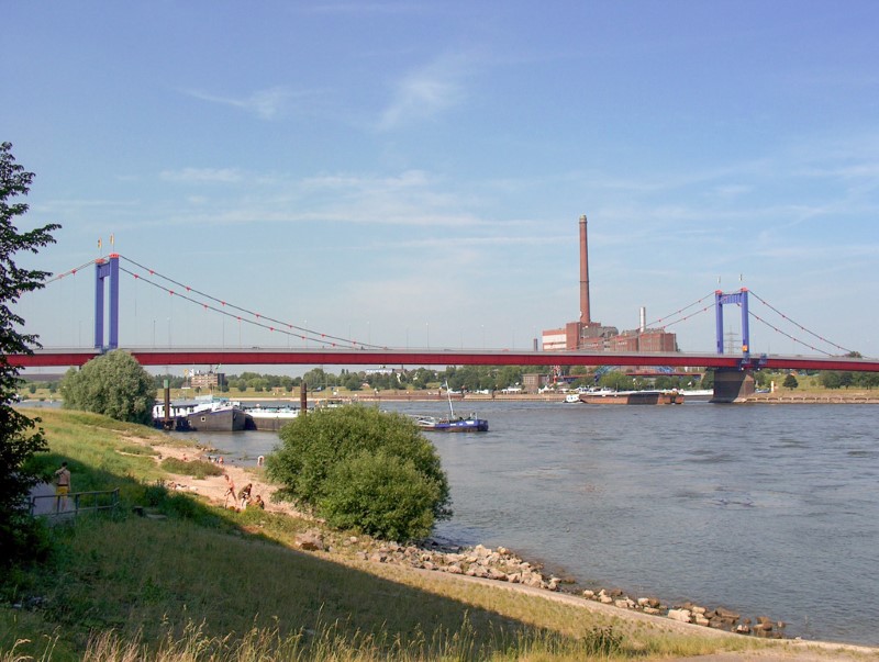 View of Friedrich-Ebert-Bridge