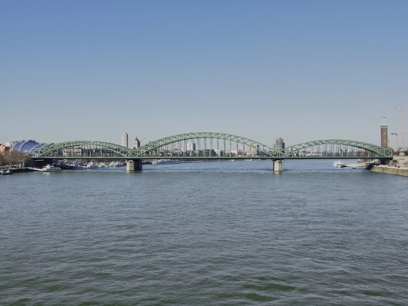 View of Hohenzollern Bridge