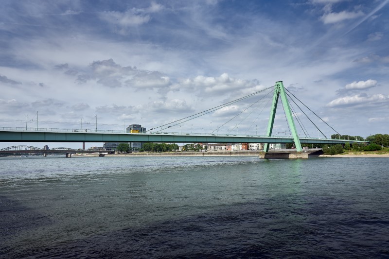 View of Severins-Bridge