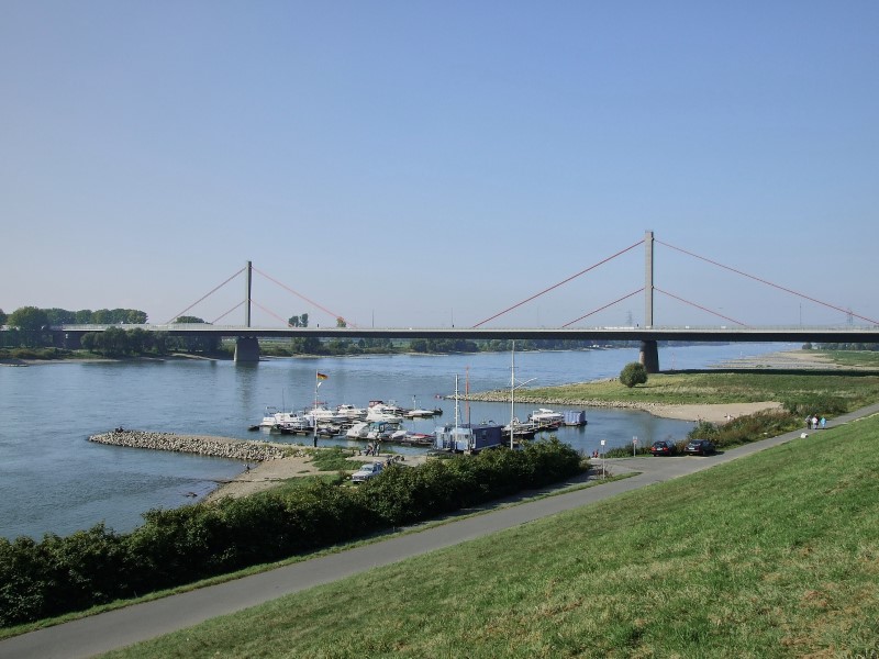 View of Leverkusen Bridge