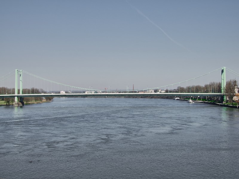 View of Mülheim Bridge