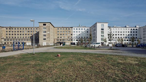 Not renovated and renovated, Prora, Rügen (2024)