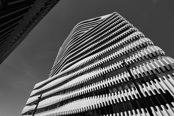 Zipper tower (Düsseldorf, NRW/Germany)